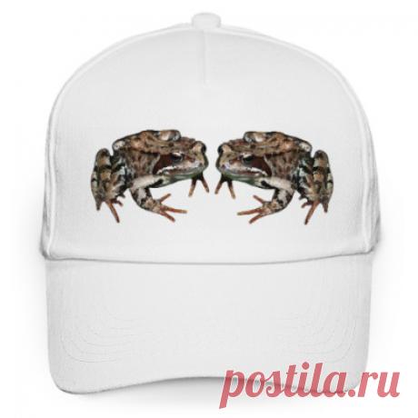 Кепка бейсболка Травяная лягушка - Тульский экзотариум, зоопарк, земноводные