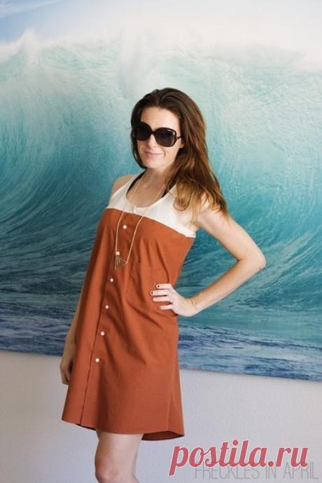 Переделываем рубашку в платье (Шитье и крой) | Журнал Вдохновение Рукодельницы