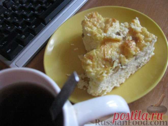 Рецепт: Творожная запеканка с сухофруктами на RussianFood.com