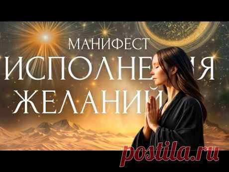 ЭТО ТВОЙ ЗНАК!🌟СЛУШАЙ и ЖЕЛАНИЕ ИСПОЛНИТСЯ! Настрой На День ~ Аффирмации Манифест Желаний
