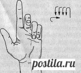 Метод «опускания пальцев» для стимуляции умственной деятельности и