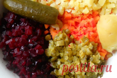 Открыла для себя новый секрет Винегрета. Ну очень вкусно | Эйфория. | Яндекс Дзен