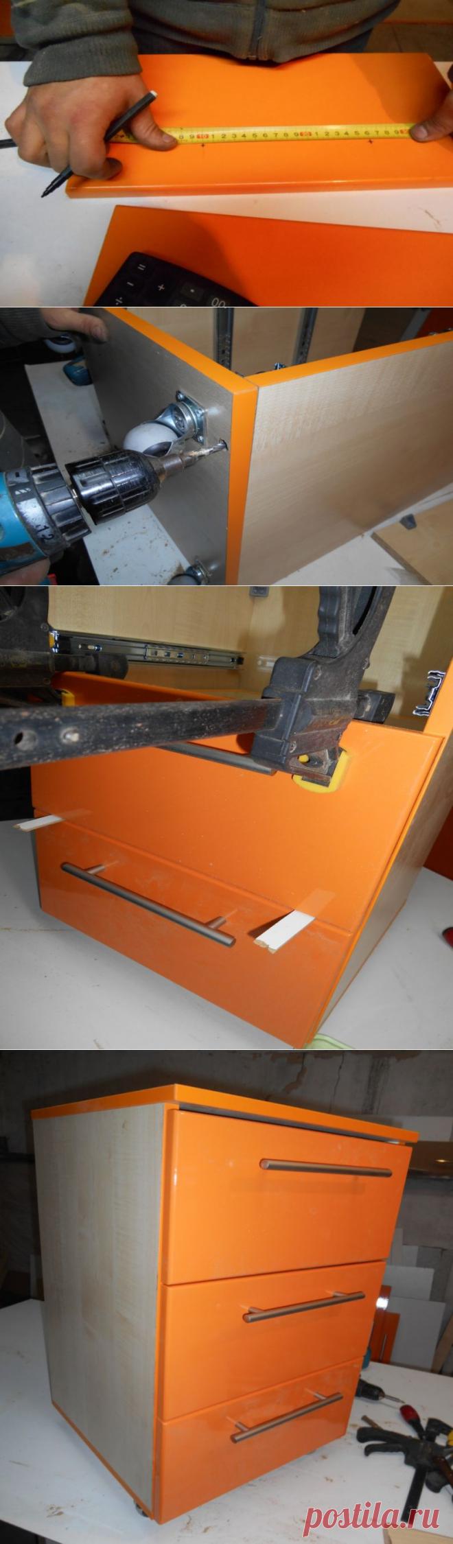 Передвижная тумбочка