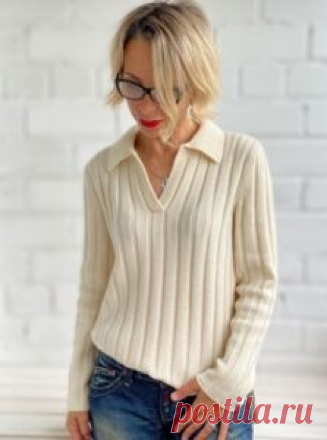 Свитер «Ribbed polo» - Связано всё....! Свитер-поло очень подойдет для офиса и для посещения спортивных мероприятий Размер M , L Обхват груди: 94-98; 100-104 Обхват бедер: 98-102; 104-108 Окончательный размер изделия в груди: 106; 113 Рост: 165-167 Предполагаемая свобода облегания в груди в среднем 5-10 см. Изделие … Читать далее →