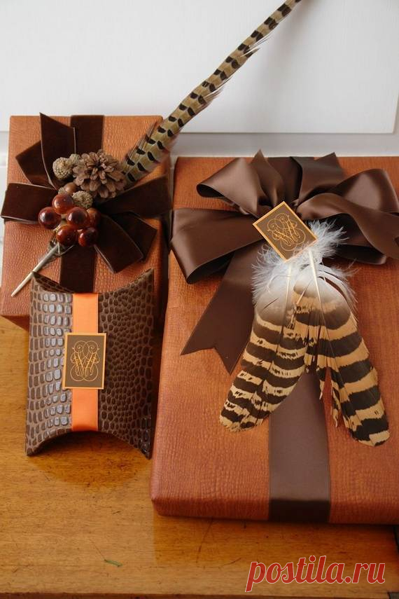 The 50 Most Gorgeous Christmas Gift Wrapping Ideas Ever - family holiday.net/guide to family holidays on the internet