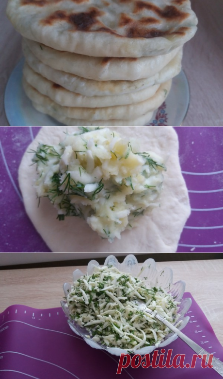 Рецепт хычины с сыром и картофелем | Kabeta.by