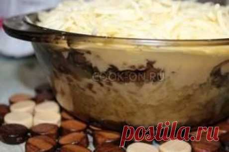 С помощью молотка, зубила и какой-то матери
