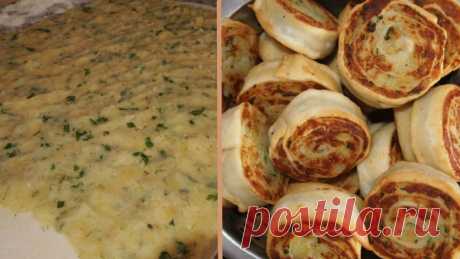 Картофельные рулетики алупатры: постная закуска вкуснее отбивных!