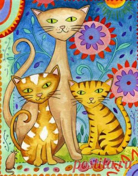 Кошки для батика