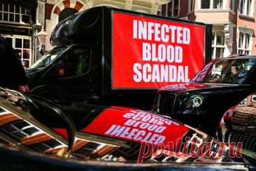 Власти Великобритании объявили «день позора» из-за скандала с ВИЧ. Пациентам годами переливали зараженную кровь