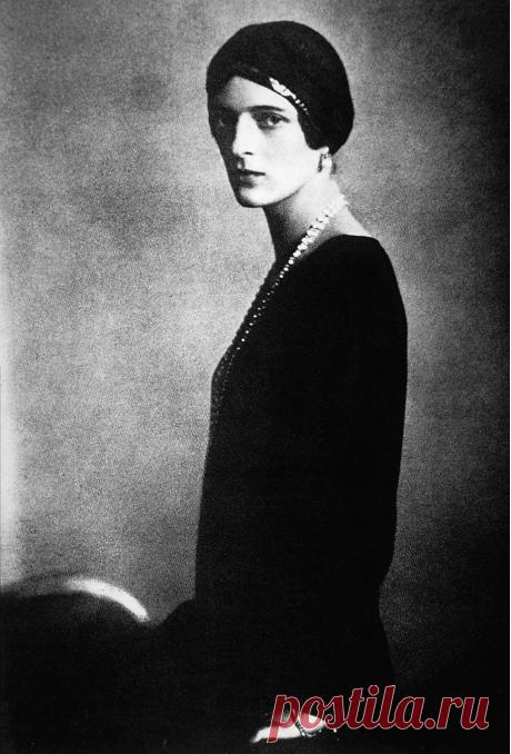 Княгиня Ирина Юсупова, урожденная княжна Романова, Париж, 1924 г.