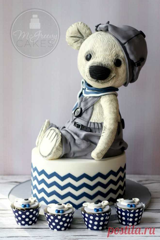 A Classic Teddy Bear Cake Tutorial