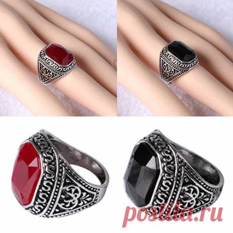 Мода Jewelrys мужская женская любовник старинные резные геометрическая смола сплава ну вечеринку кольцо ювелирных изделий 765J купить в магазине Crazy FashionMall  на AliExpress