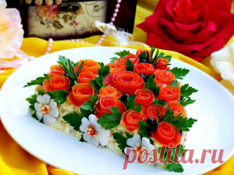 Салат Розовый блюз - пошаговый рецепт с фото - как приготовить - ингредиенты, состав, время приготовления - Леди Mail.Ru