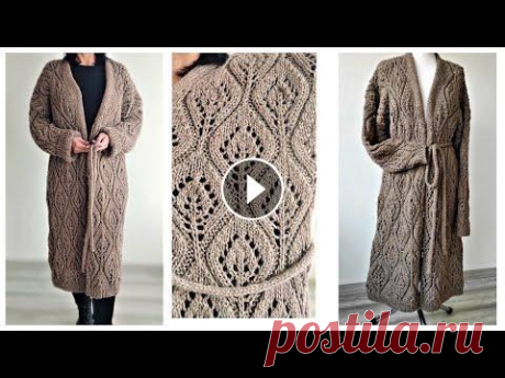 КАРДИГАН С АЖУРНЫМИ ЛИСТЬЯМИ ПО МОТИВАМ БРУНЕЛЛО КУЧИНЕЛИ. узор ажурные ромбы. вязание на осень КАРДИГАН С АЖУРНЫМИ ЛИСТЬЯМИ ПО МОТИВАМ МОДЕЛИ ОТ БРУНЕЛЛО КУЧИНЕЛИ. ДЖЕМПЕР-ЖИЛЕТ ЭТИМ УЗОРОМ Здравствуйте! Меня зовут Вика! На моём канале мы будем ...