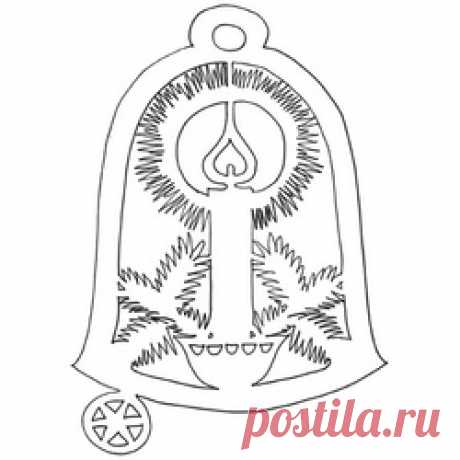 Новогодние трафареты - Полезности - Для детей!