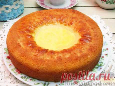 Рецепт: Ленивая ватрушка с творогом на RussianFood.com
