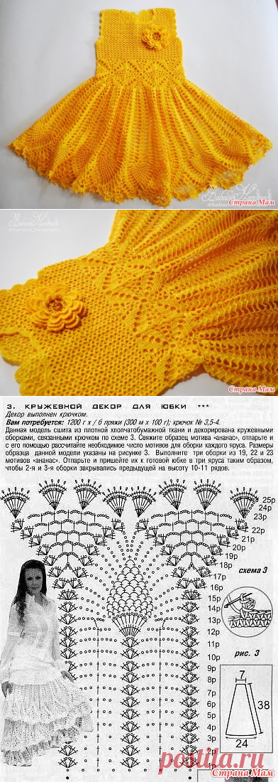 Платье для девочки "Весенний цветок" от babaeva_handmade