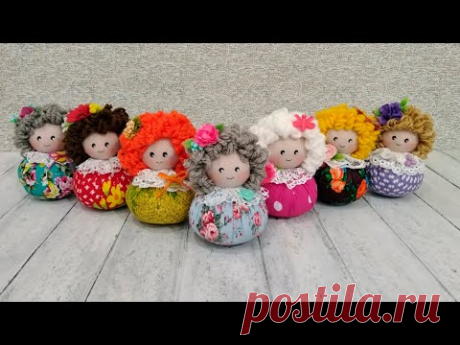 Кукла-саше с ароматом лаванды. Подарок на 8 марта своими руками -  Lavender sachet doll. DIY
