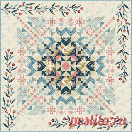 Mystery Quilt 2021. Совместный пошив Загадочного Лоскутного Одеяла от знаменитой Эдиты Ситар! | Пэчворк по-русски🧵 | Яндекс Дзен
