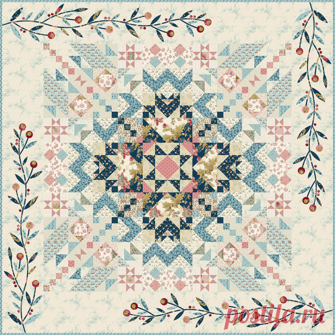 Mystery Quilt 2021. Совместный пошив Загадочного Лоскутного Одеяла от знаменитой Эдиты Ситар! | Пэчворк по-русски🧵 | Яндекс Дзен