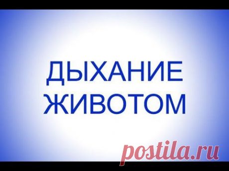 Техника дыхания животом - дыхание для похудения