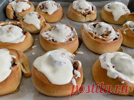 Булочки синнабон: готовлю дома сама. Делюсь рецептом | Сладкий Персик | Пульс Mail.ru Очень вкусные