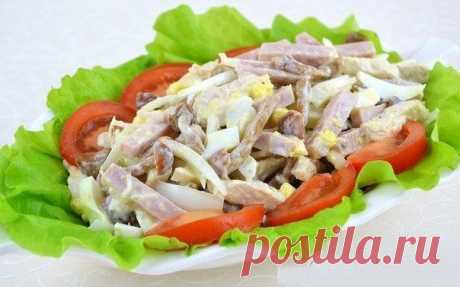 10 Рецептов потрясающих мясных салатов!) | Банк кулинарных рецептов