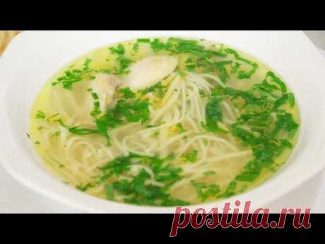 Ну, оОчень вкусная - Домашняя Лапша с Курицей! - YouTube