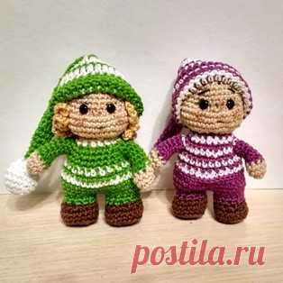 Гномики амигуруми. Схемы и описания для вязания игрушек крючком! Бесплатный мастер-класс от Ольги Аброскиной по вязанию гномиков крючком. Высота вязаной игрушки примерно 7 см. Для изготовления таких маленьких гномов…