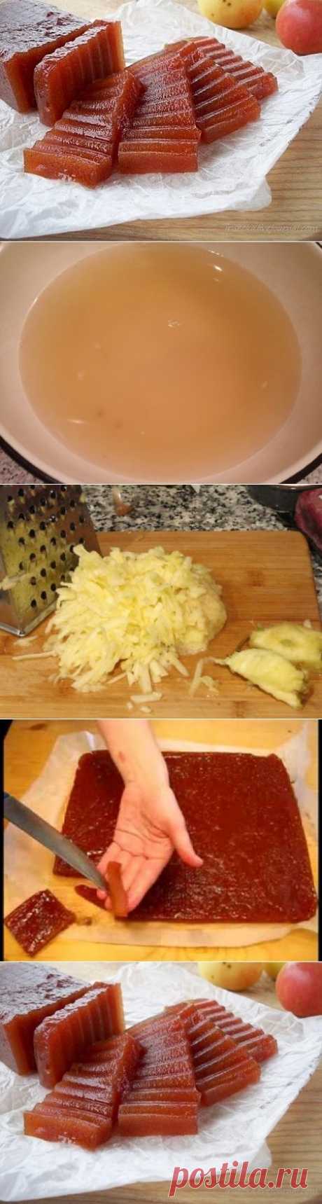 Яблочный мармелад