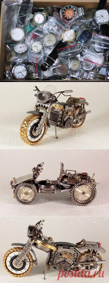 Что можно сделать из старых наручных часов? | ochendaje