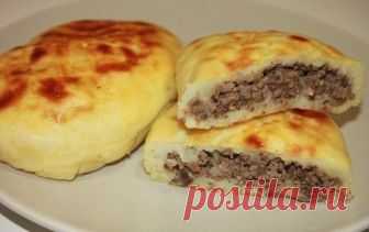 Картофельные зразы с печёночной начинкой