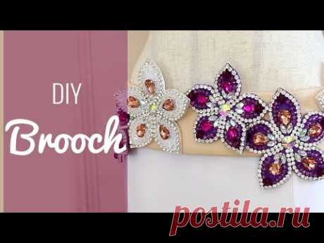 How to Make a Brooch from an Applique