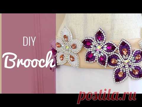 How to Make a Brooch from an Applique
