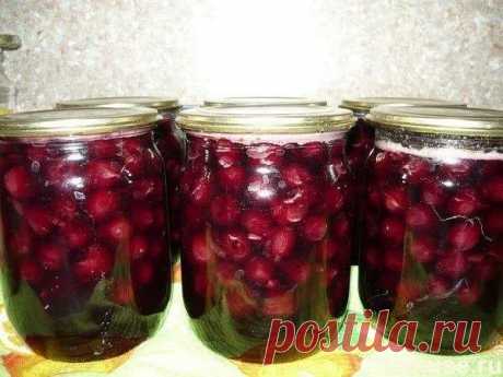 Вишня в желе - очень вкусно и красиво - Простые рецепты Овкусе.ру