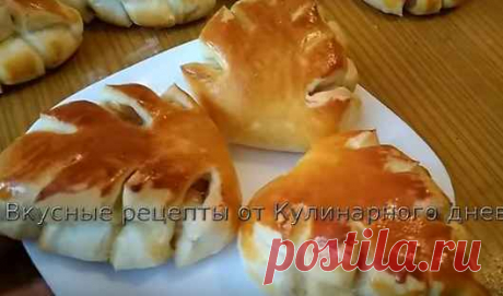 Булочки Сдобные Сладкие Пышные Рецепт с Яблоком и Корицей из дрожжевого теста