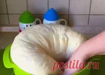 САМЫЕ ВКУСНЫЕ БЕЛЯШИ на Свете! САМЫЕ ВКУСНЫЕ БЕЛЯШИ на Свете!
Вам понадобиться: Тесто: ____________ Молоко - 500 мл Вода - 500 мл Растительное масло - 100 мл Соль -1 ч. ложка 
Дрожжи - 1 пакетик ( 11 гр) Мука - 1 кг 500 грамм (+,-) 
Начинка: __________ Говядина - 500 гр ( мякоть) Жир говяжий - 200 гр Лук репчатый - 2 шт Зелёный лук - 1 пучок Соль,чёрный перец Готовим
Закрываем все форточки и замешиваем тесто как показано на гифке. Ставим в тёплое место на полтора часа
 Мяс...