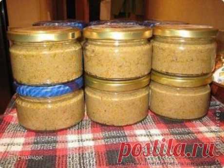 ПАШТЕТ ПЕЧЕНОЧНЫЙ "ПРО ЗАПАС".домашний печеночный паштет....