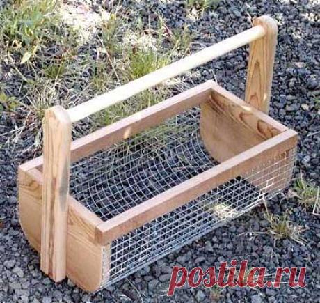 Корзина для овощей своими руками. Мастер-класс - Nebka.Ru