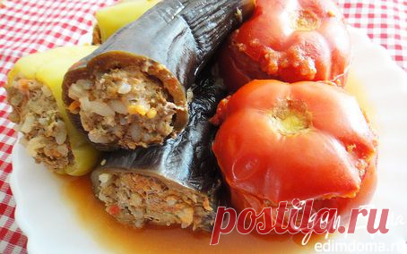 Летняя долма | Кулинарные рецепты от «Едим дома!»