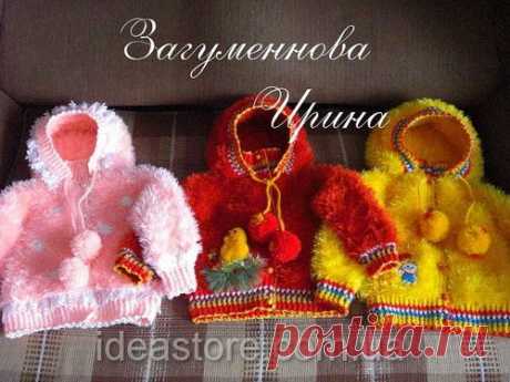 Детская курточка вязаная травкой: мастер-класс, схема вязания