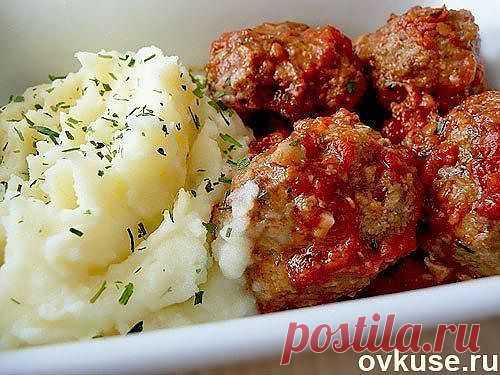 Фрикадельки в томатном соусе - Простые рецепты Овкусе.ру