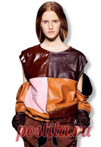 Особенности работы с кожей. Швы, обтачная петля, карман в рамку