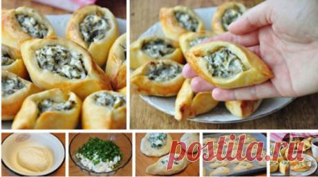 Восточные пирожки с сыром фета