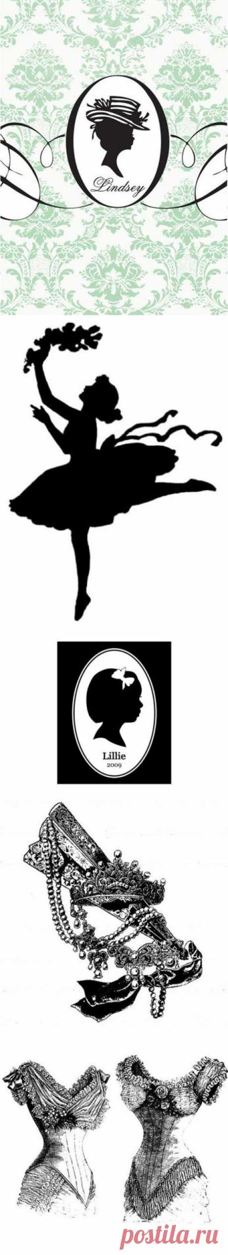 Чёрно-белый винтаж 2.