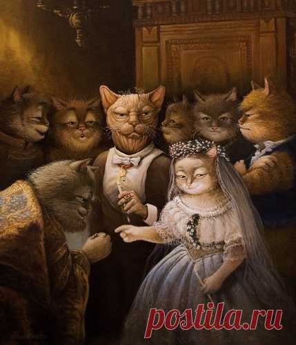 Неравный брак картина А.В.Маскаева, продажа картин в Москве, цены | Интернет магазин Арт Вернисаж