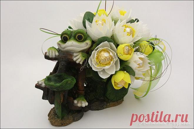 Gallery.ru / Фото #116 - Букеты в корзинах, вазах, кашпо - rezunova