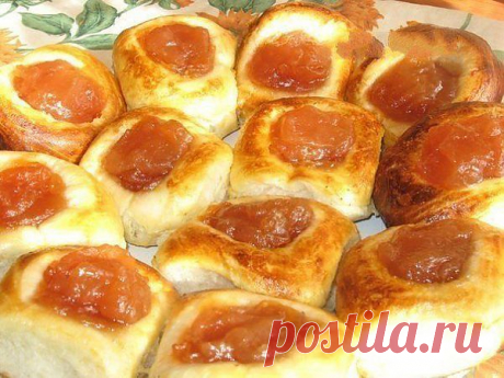 Ватрушки &quot;Школьные&quot; с яблочным повидлом