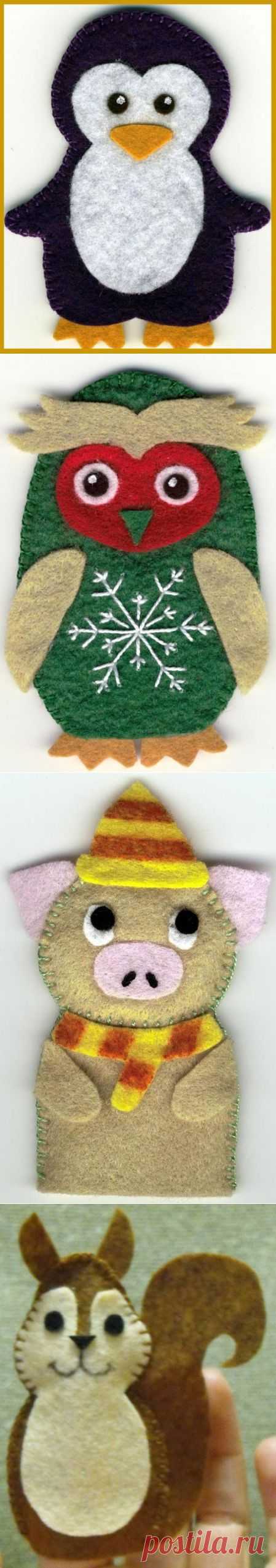 ИГРУШКИ ИЗ ФЕТРА